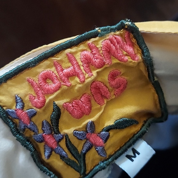 Johnny Was silk embroidered cami - Picture 4 of 6